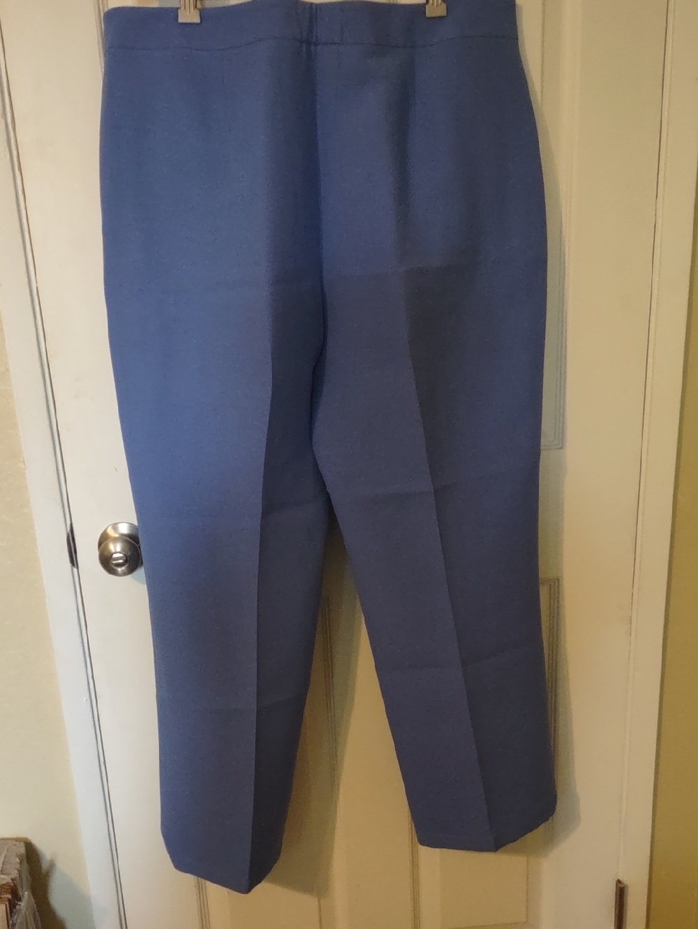 Lafayette 148 New York Tailored Straight-Leg Dress Pants - Blue size 18 - Picture 5 of 7